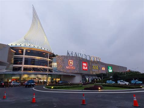 Front View of Margo City Mall in Depok City. One of the Modern Shopping ...