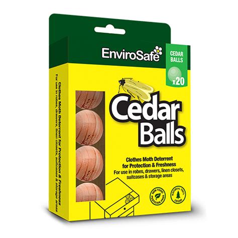 Haus & Garten 48 x Cedarwood Moth Balls Natural Non Toxic Pet Eco Safe ...