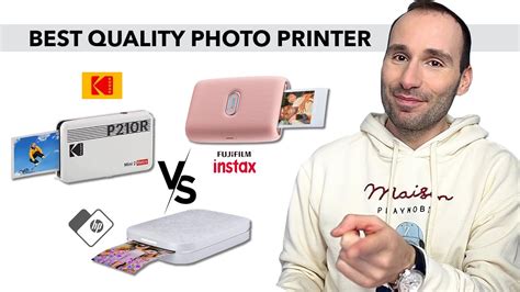 Best Quality Photo Printer | Kodak Mini 2 Retro vs Instax Mini Link vs HP Sprocket ZINK - YouTube