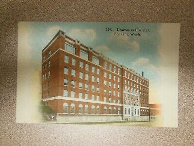 Spokane, WA Deaconess Hospital Washington J.L. Robbins Co. Postcard | eBay