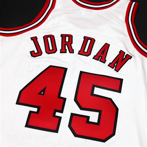 Mitchell & Ness Releasing Michael Jordan's Number 45 Comeback Jersey ...