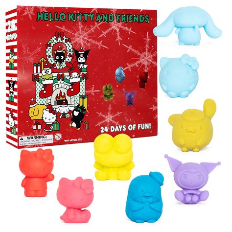 Buy Hello Kitty 50th Anniversary Christmas Advent - Mochi Silicone ...