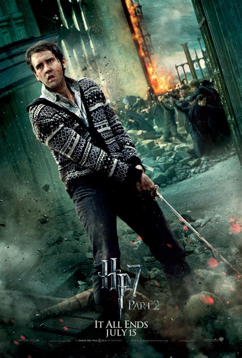 Deathly Hallows Part 2 Action Poster: Neville Longbottom [HQ] - Harry Potter Photo (22731880 ...