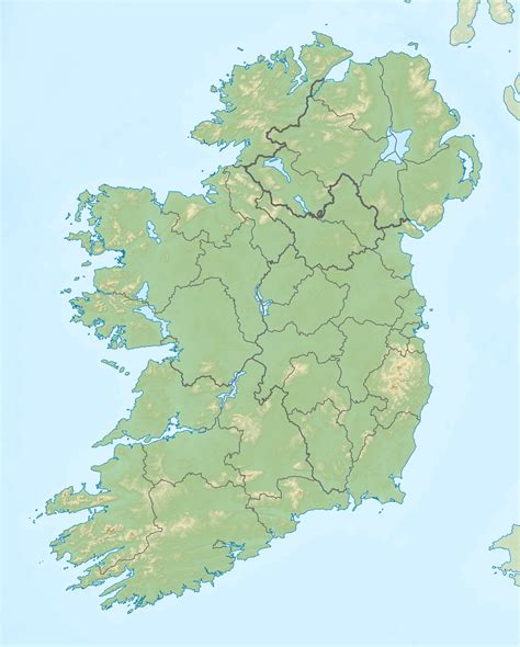 File:Island of Ireland relief location map.png - Wikimedia Commons