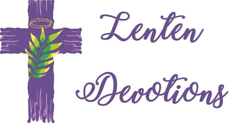 Lenten Devotions - Bethpage Presbyterian Church