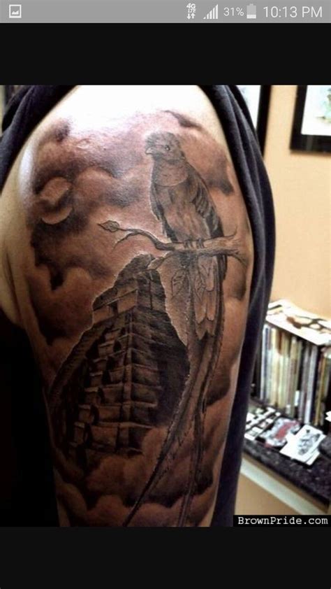 Quetzal tattoo | Quetzal tattoo, Mayan tattoos, Aztec tattoo