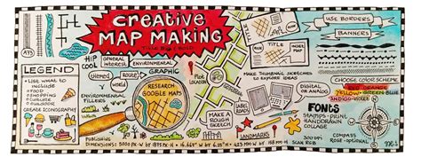 Creative Map Making by Nicole Hinrichs | Illustrated map, Map, Sketch book