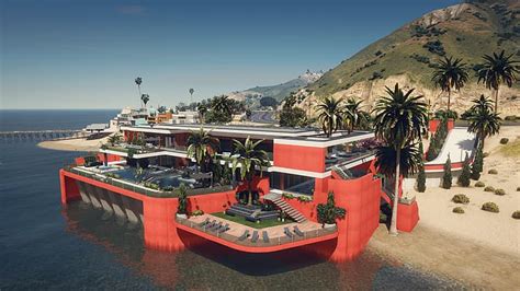 HD wallpaper: mansion, Grand Theft Auto V, Malibu, money, PC gaming ...