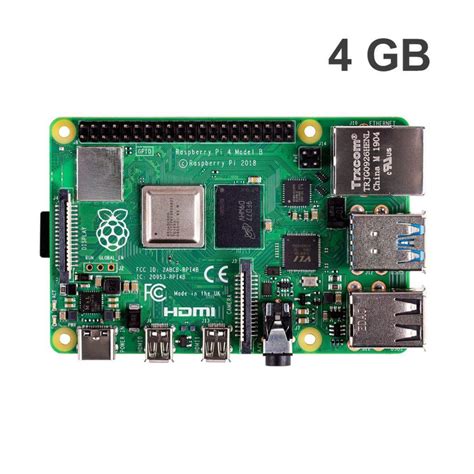 Bán mạch Raspberry Pi 4 Model B 2019 chính hãng Made in the UK