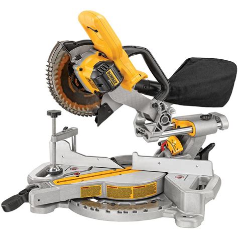 DEWALT 20-Volt Max Lithium-Ion Cordless Miter Saw (Tool-Only)-DCS361B - The Home Depot