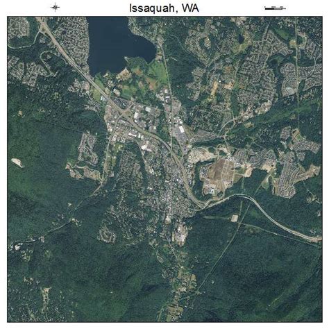 Aerial Photography Map of Issaquah, WA Washington