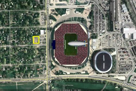 Michigan Football Parking | U of M Football Parking across from the ...