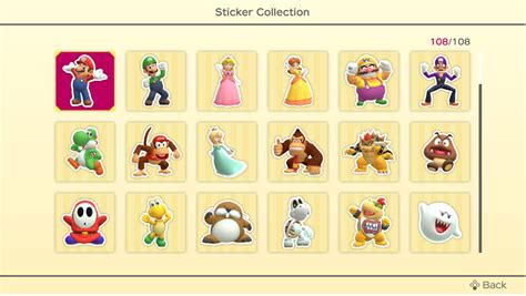 List of stickers in Super Mario Party - Super Mario Wiki, the Mario ...