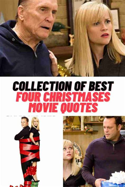 55+ Hilarious FOUR CHRISTMASES Film Quotes - Untoldjob