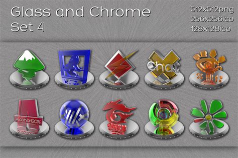 glass and chrome set 4 by xylomon on DeviantArt