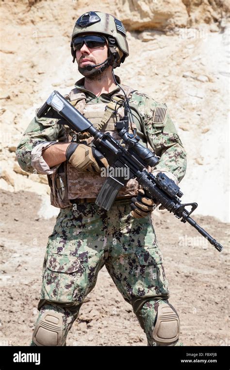 Navy SEAL team Stock Photo - Alamy