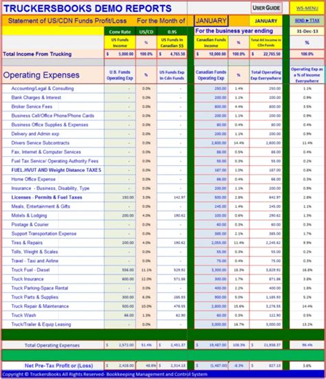 Templates Truck Driver Expense Spreadsheet | Spreadsheets Throughout with Truck Driver Expense ...