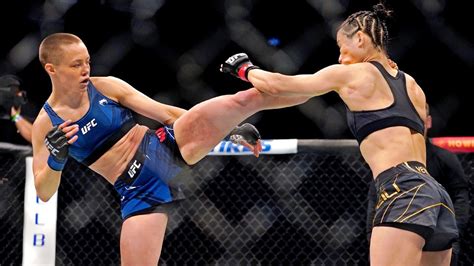 Rose Namajunas wins UFC's strawweight title with shocking knockout of ...