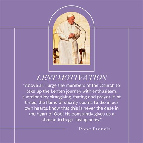 10 Lent Quotes From Pope Francis To Celebrate His 10th Anniversary As ...