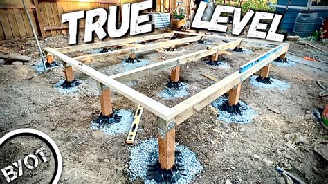 How To Make A LEVEL Floor System - YouTube