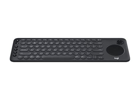 Logitech K600 TV - keyboard - with touchpad, D-pad - graphite black ...