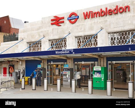 Wimbledon train station, London, England, UK Stock Photo - Alamy