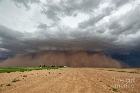 Haboob Dust Storm Photograph by Roger Hill/science Photo Library - Pixels