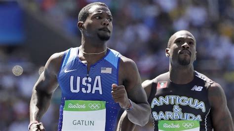 OLYMPICS : RIO SHOCKER - - OVERCONFIDENT, JUSTIN GATLIN BLOWS CHANCE IN ...