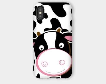 Cow phone case | Etsy