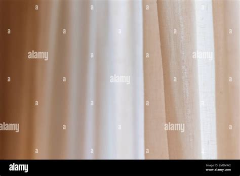 White curtain fabric Stock Photo - Alamy