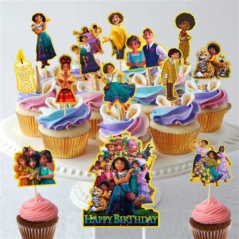 Hot Sales Cute Cake Toppers Cartoon Character Prints For Birthday Party ...