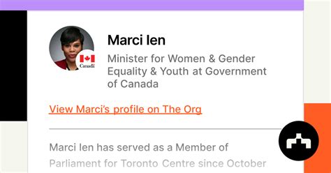 Marci Ien - Minister for Women & Gender Equality & Youth at Government ...