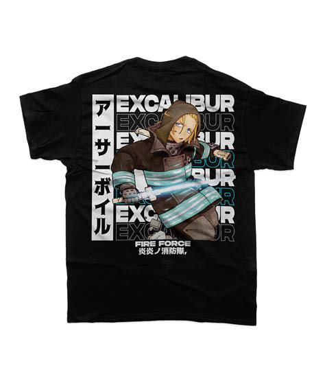 [TRZN]Arthur Boyle Fire Force | T-Shirt