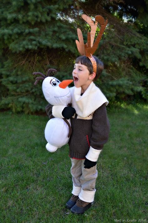 HOMEMADE FROZEN COSTUME: SVEN THE REINDEER Mad in Crafts