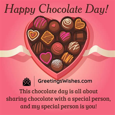 Chocolate Day Wishes (9th February) - Greetings Wishes