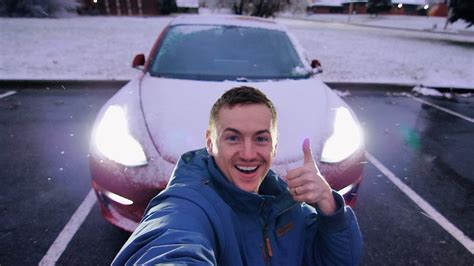 How a Tesla Model 3 Handles Winter! - My Tech Methods