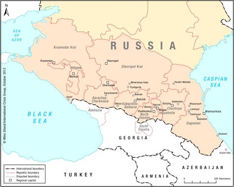 North Caucasus maps | Eurasian Geopolitics