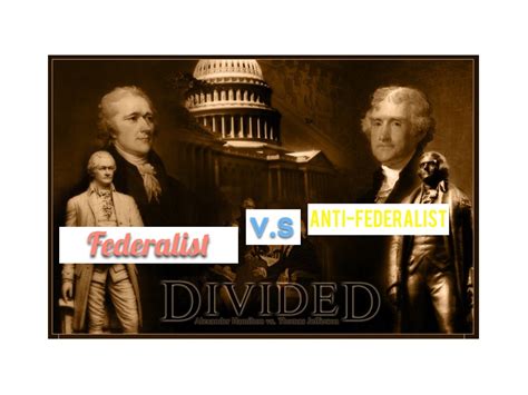 Federalist VS Anti-Federalist | History, US History, US Constitution, Political Science, Social ...