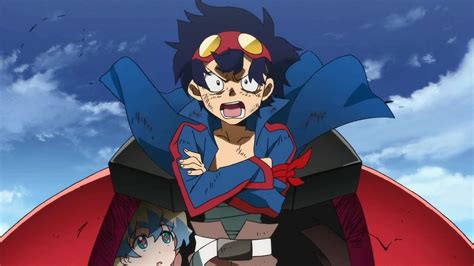 Gurren Lagann the Movie: Childhood's End (2008) - Backdrops — The Movie Database (TMDB)