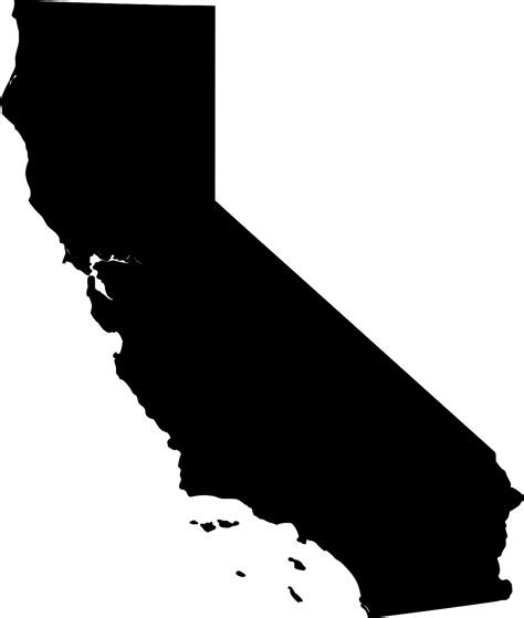 SVG > states cartography west california - Free SVG Image & Icon. | SVG Silh