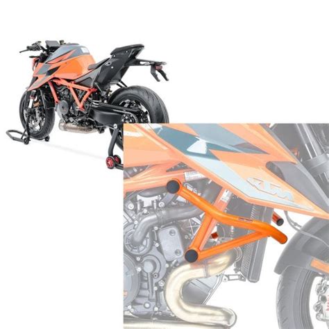 Set: Single Sided Paddock Stand Set for KTM 1290 Super Duke/ R 14-22 ...