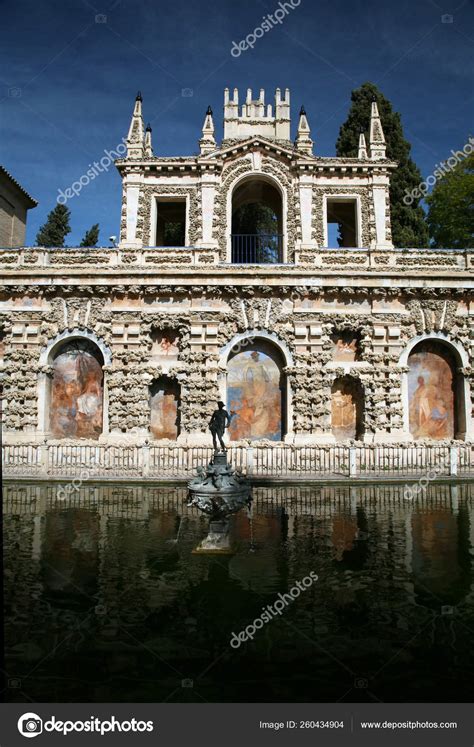 Reservoir Seville Royal Palace Gardens Stock Photo by ©YAYImages 260434904