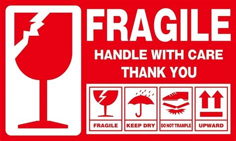 Fragile sticker, Everything Else, Others on Carousell