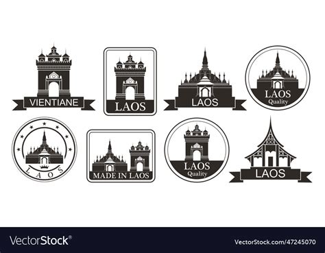 Laos Royalty Free Vector Image - VectorStock