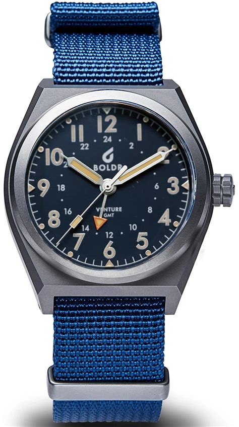 Boldr Watch Venture GMT Blue