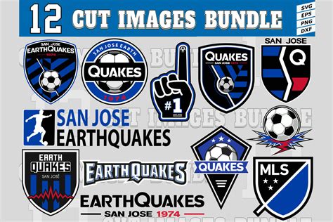 12 Styles MLS San Jose Earthquakes Svg, San Jose Earthquakes Svg, San Jose Earthquakes Vector ...