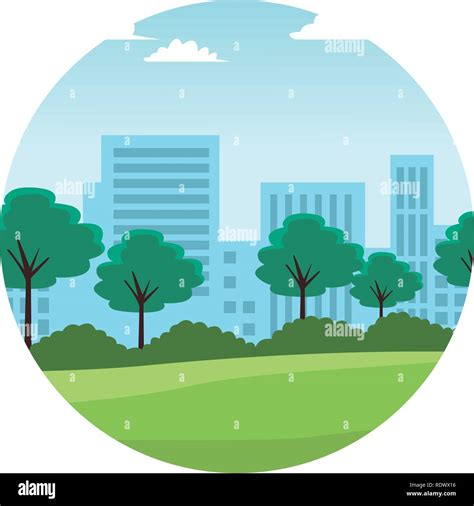 city landscape cartoon Stock Vector Image & Art - Alamy