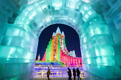 Go inside the Harbin International Ice and Snow Sculpture Festival in China