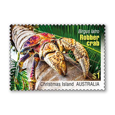 Christmas Island Robber Crabs - Australia Post