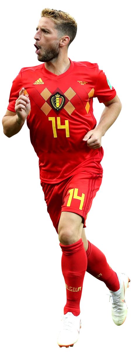 Dries Mertens Belgium football render - FootyRenders